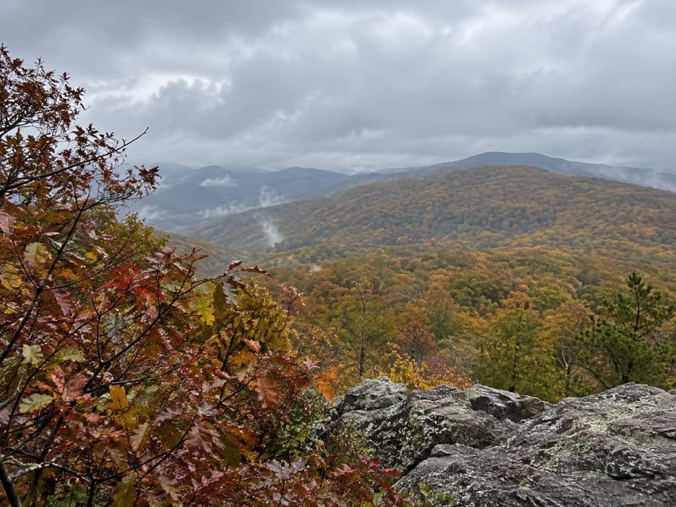 North and South Marshall via the Appalachian Trail in Shenandoah National Park