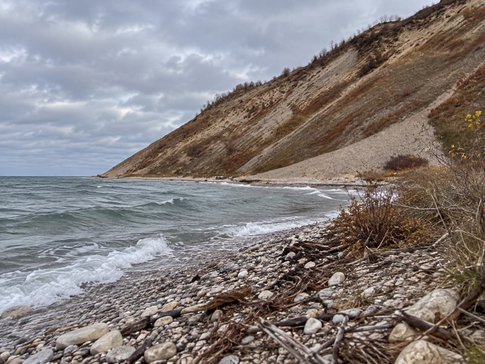 South Manitou West Side Dunes Trail in Sleeping Bear Dunes National Lakeshore