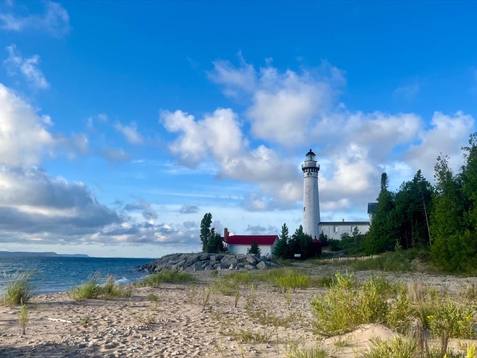South Manitou Lighthouse Hike in Sleeping Bear Dunes National Lakeshore