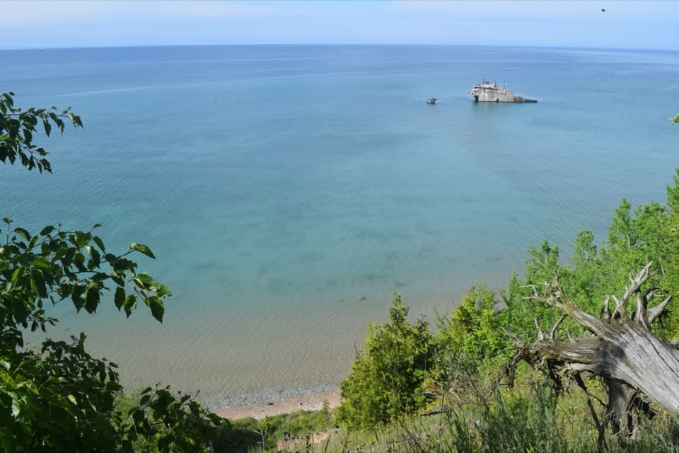Francisco Morazan Shipwreck Trail in Sleeping Bear Dunes National Lakeshore
