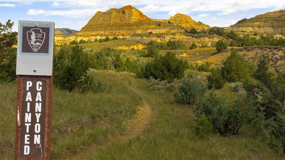 Painted Canyon Trail in Theodore Roosevelt National Park