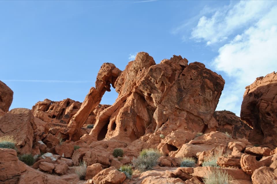 Elephant Rock Direct Route in Valley of Fire State Park