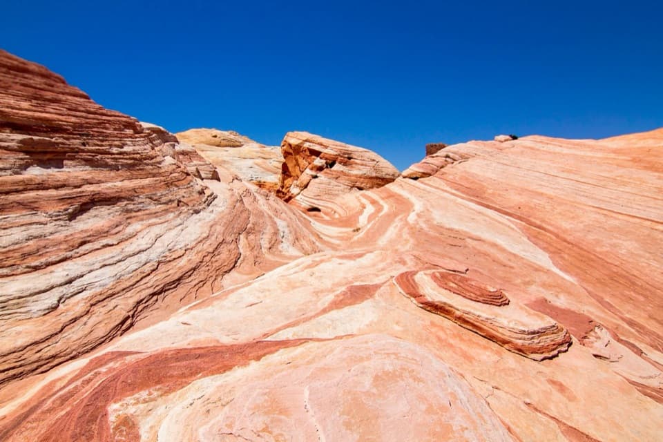 Fire Wave, White Domes and Seven Wonders Loop in Valley of Fire State Park