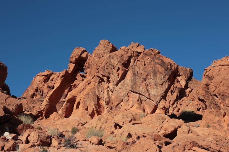Elephant Rock Loop Trail in Valley of Fire State Park