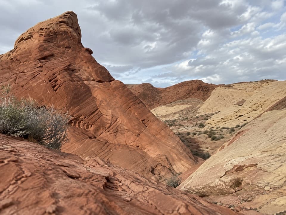 Natural Arch Trail in Valley of Fire State Park