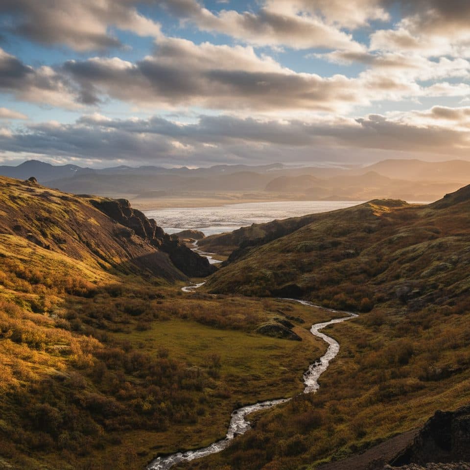 Hvannagil Canyon Loop in Vatnajökull National Park
