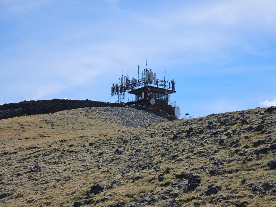 Mount Washburn Summit and Fire Lookout in Yellowstone National Park