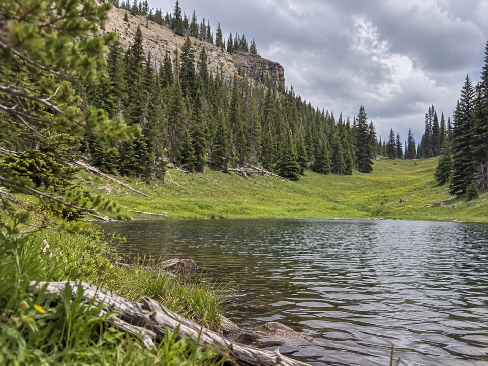 Canoe Lake Trail in Yellowstone National Park