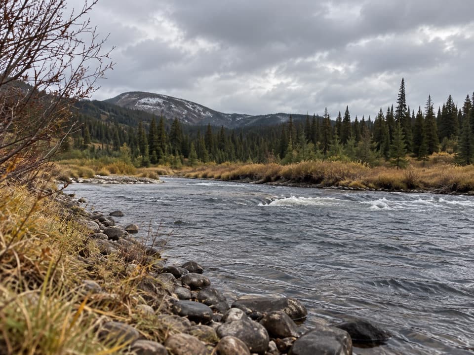 Snake River Canyon Trail in Yellowstone National Park