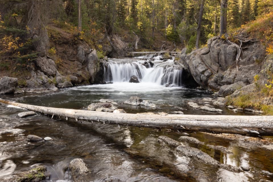 North Fork Trail to Scout Pool in Yellowstone National Park