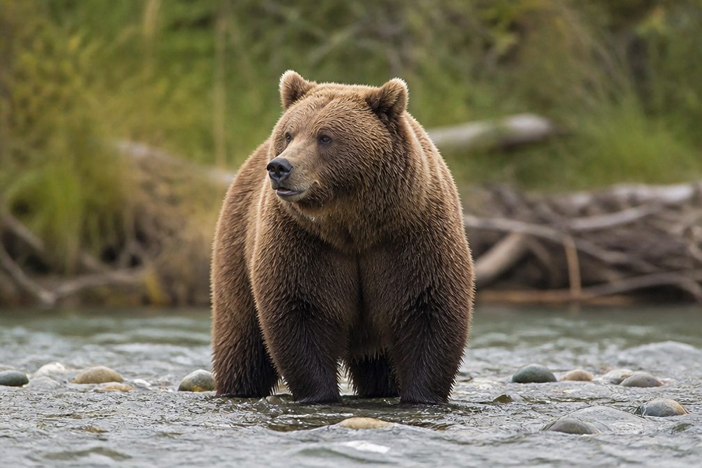 Grizzly Bear in Banff National Park