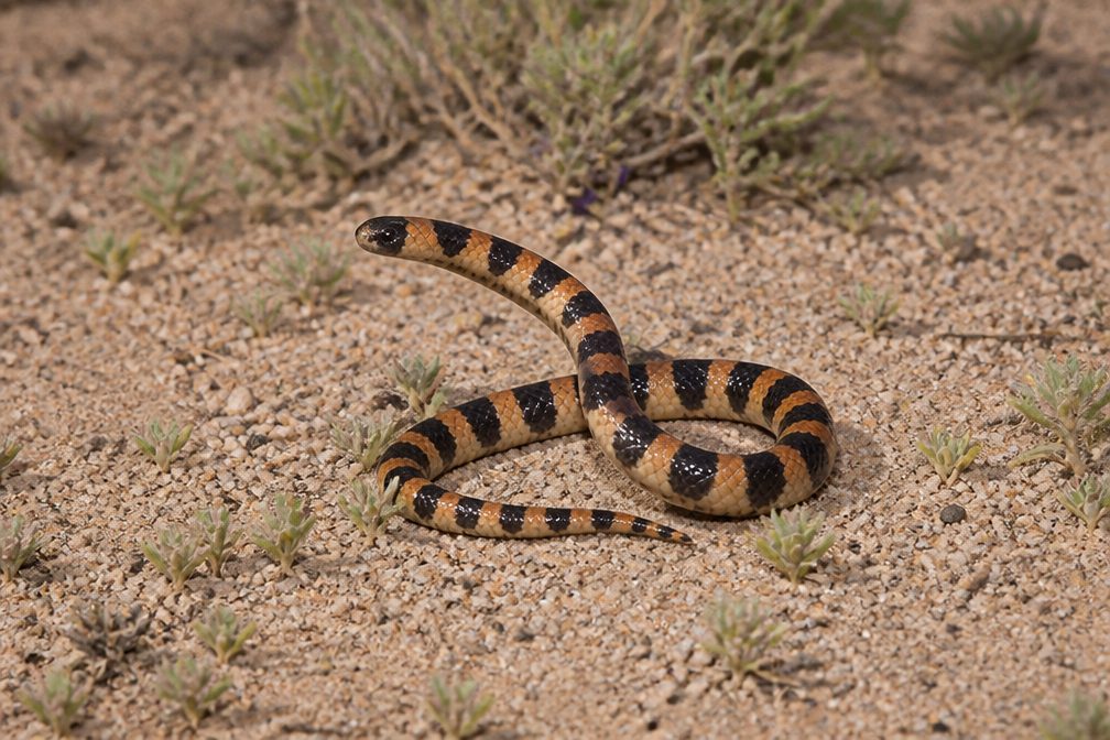 Banded Sand Snake wildlife guide for Saguaro National Park