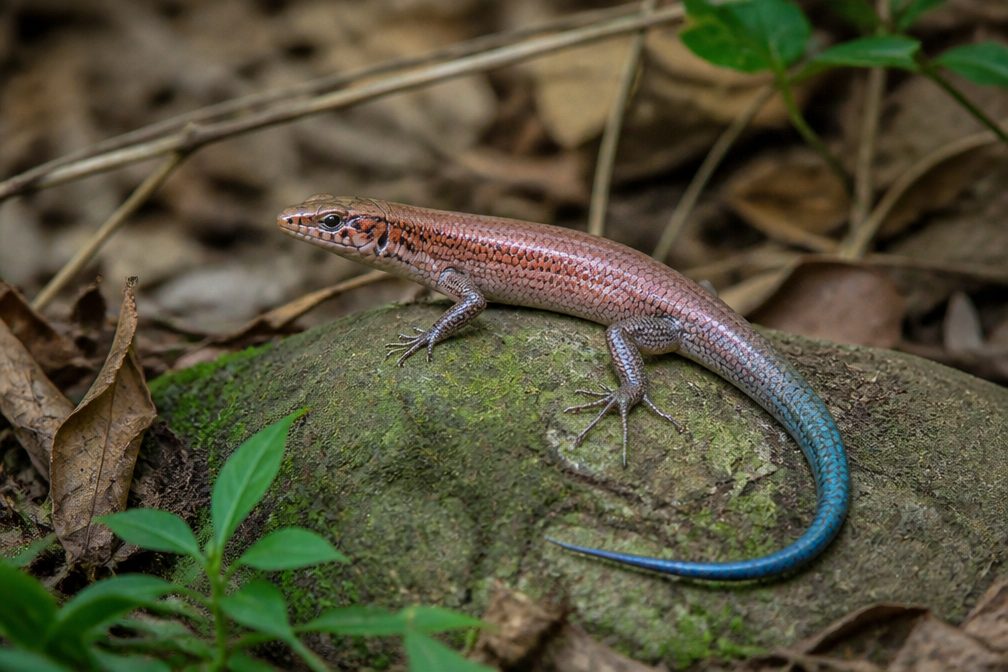 Azure-tailed Skink