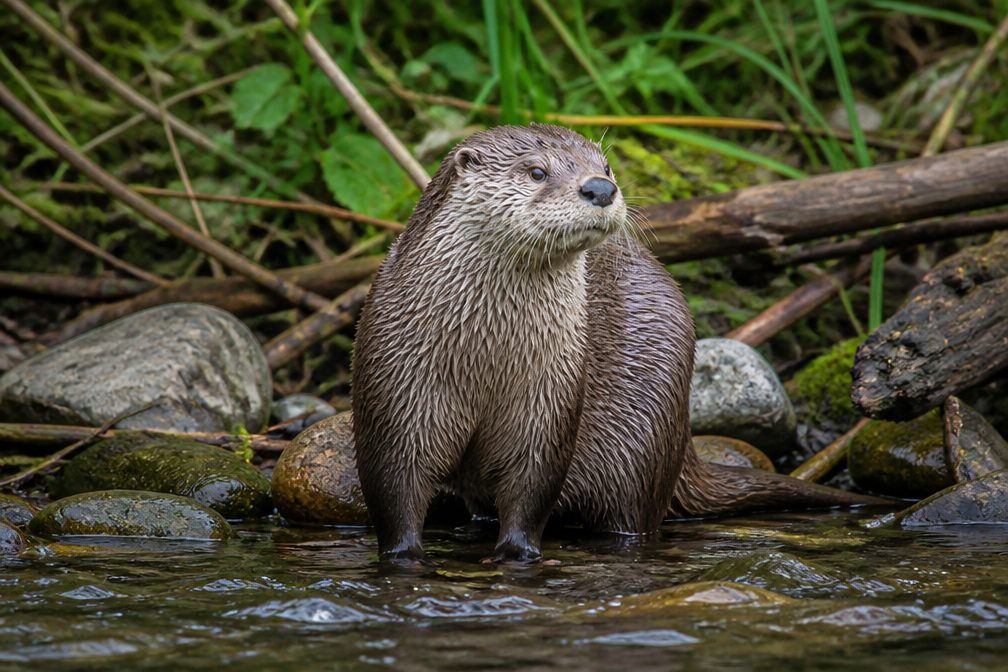 River Otter in Banff National Park