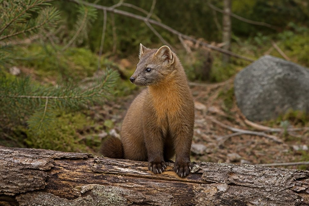 Pacific Marten wildlife guide for Sequoia National Park