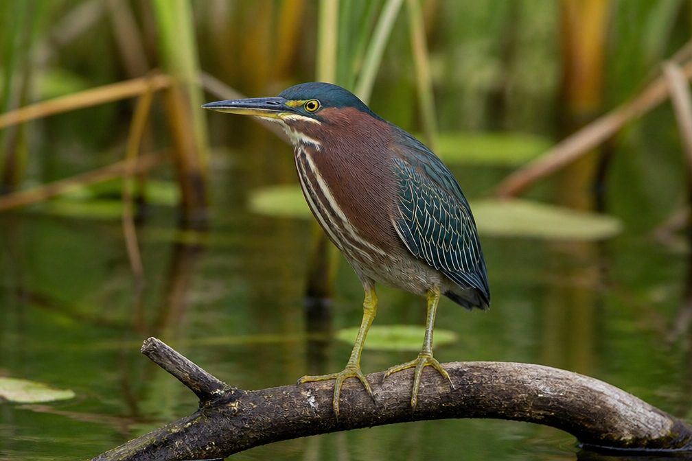 Green Heron wildlife guide for Indiana Dunes National Park
