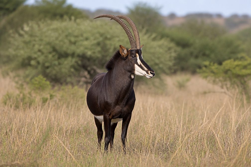 Sable Antelope wildlife guide for Kruger National Park