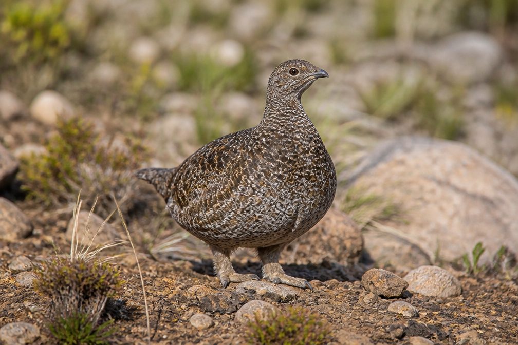 Sooty Grouse in North Cascades National Park