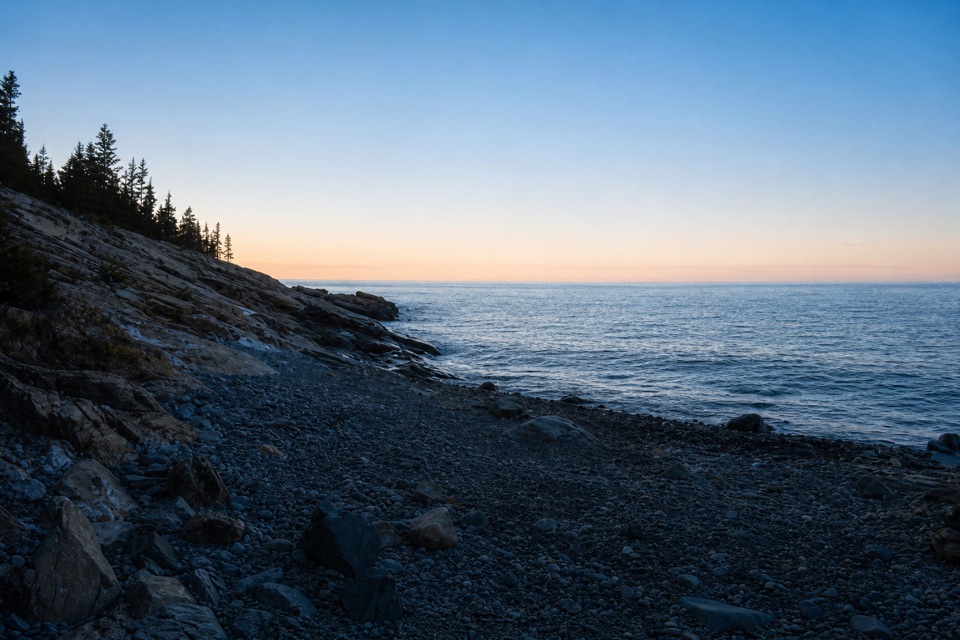 Blueberry Hill in Acadia National Park
