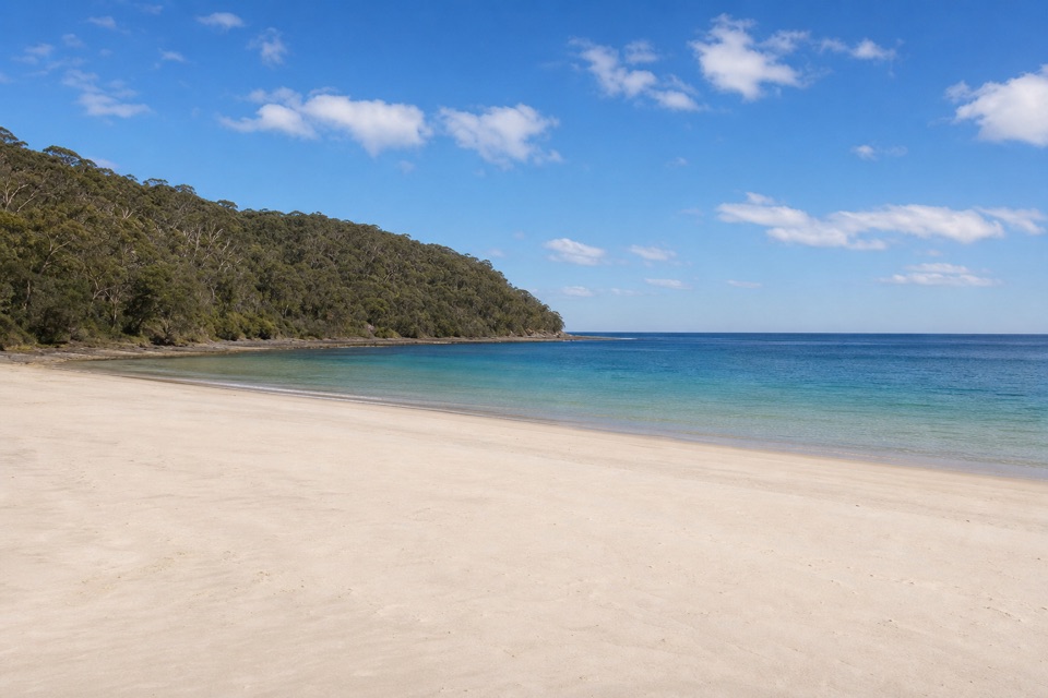 Summercloud Bay in Booderee National Park