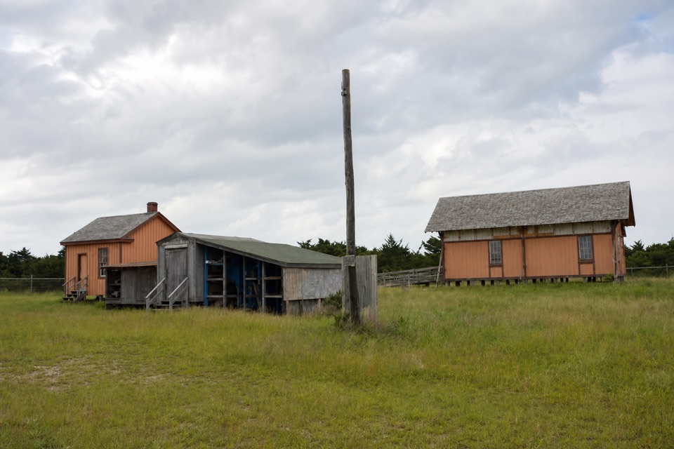 Little Kinnakeet Life-Saving Station in Cape Hatteras National Seashore