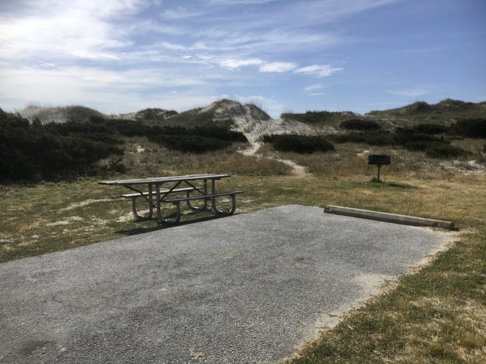 Ocracoke Campground in Cape Hatteras National Seashore