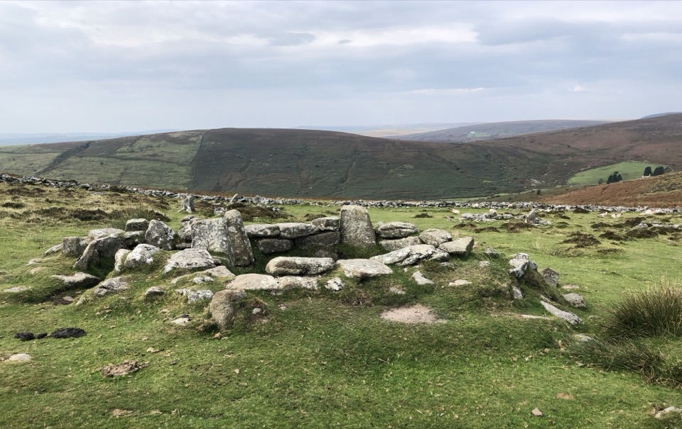 Grimspound in Dartmoor National Park
