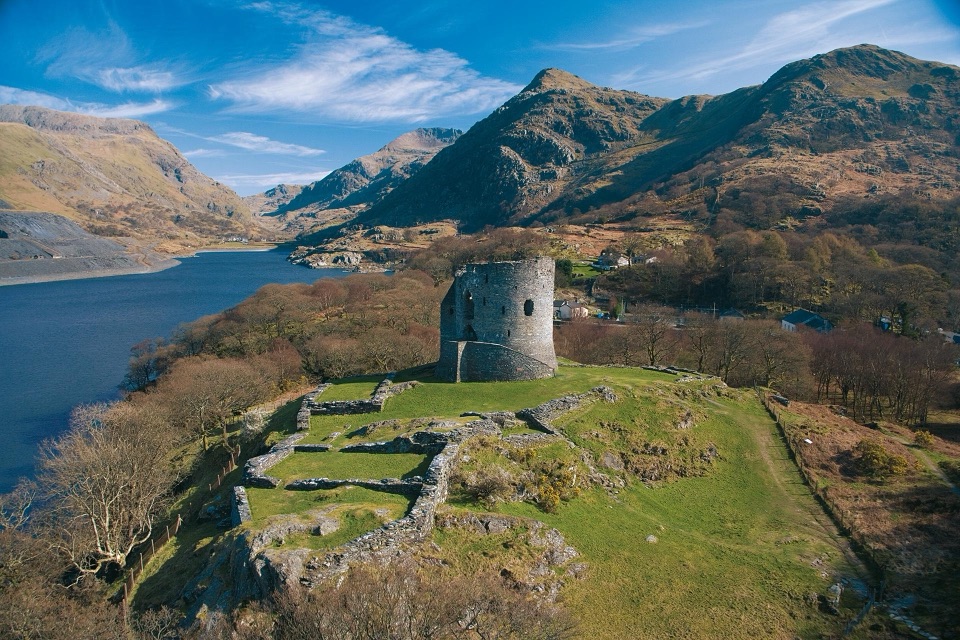 Dolbadarn Castle in Eryri National Park