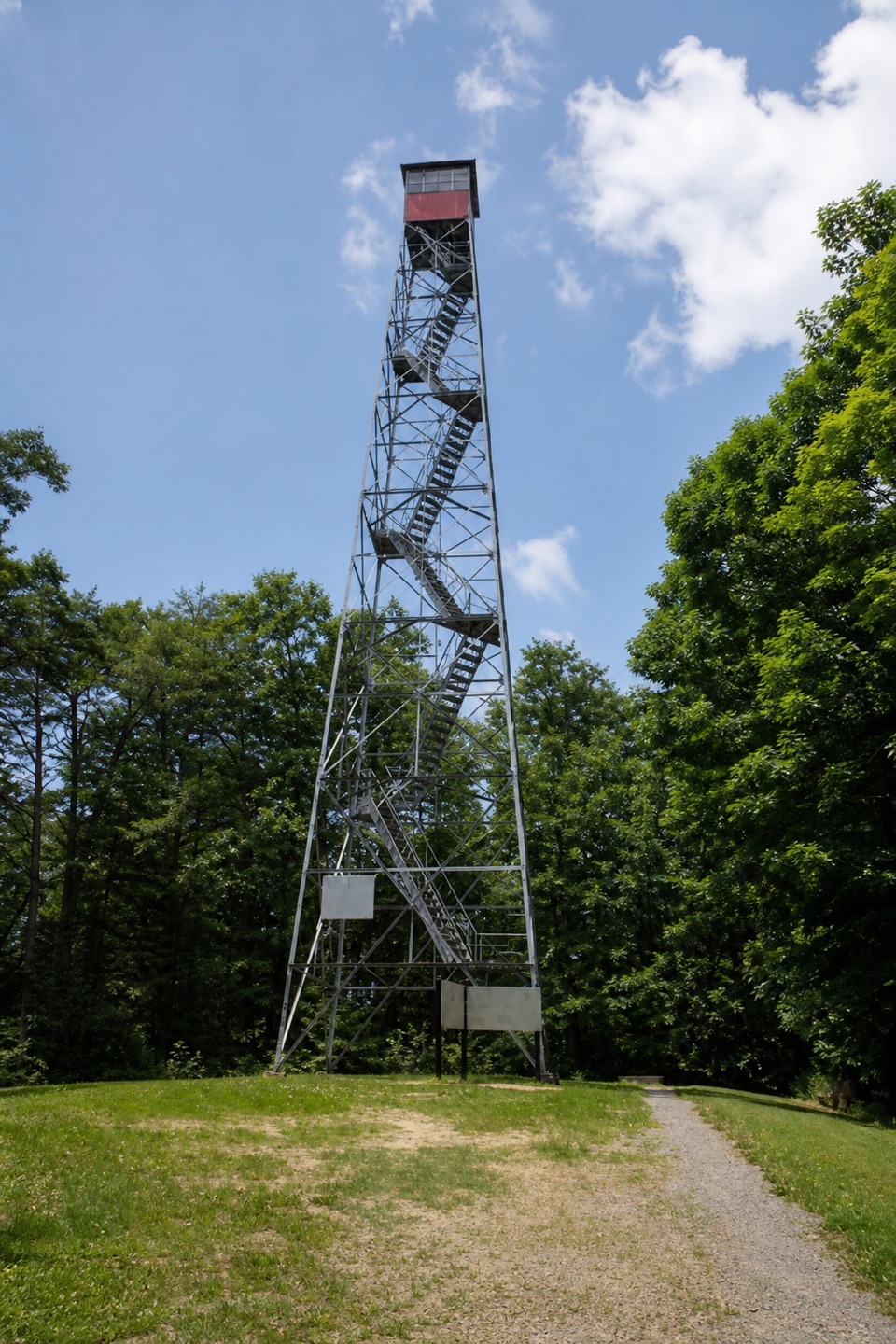 Ash Cave Fire Tower in Hocking Hills State Park