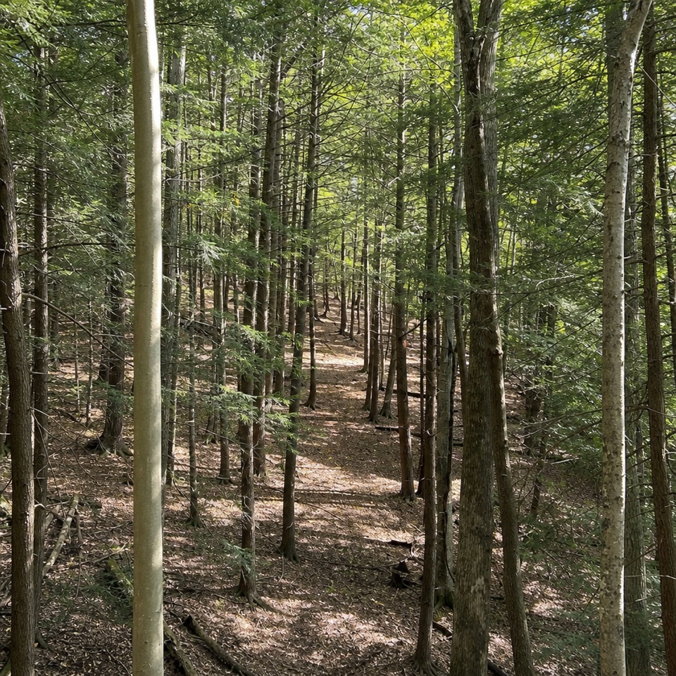 Whispering Cave Disc Golf Course in Hocking Hills State Park