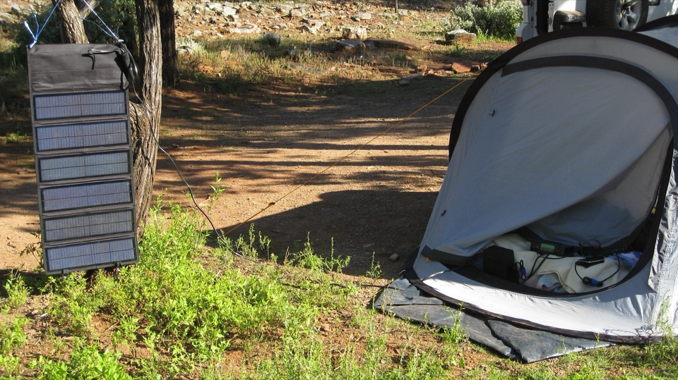 Cambrian Campground in Ikara-Flinders Ranges National Park
