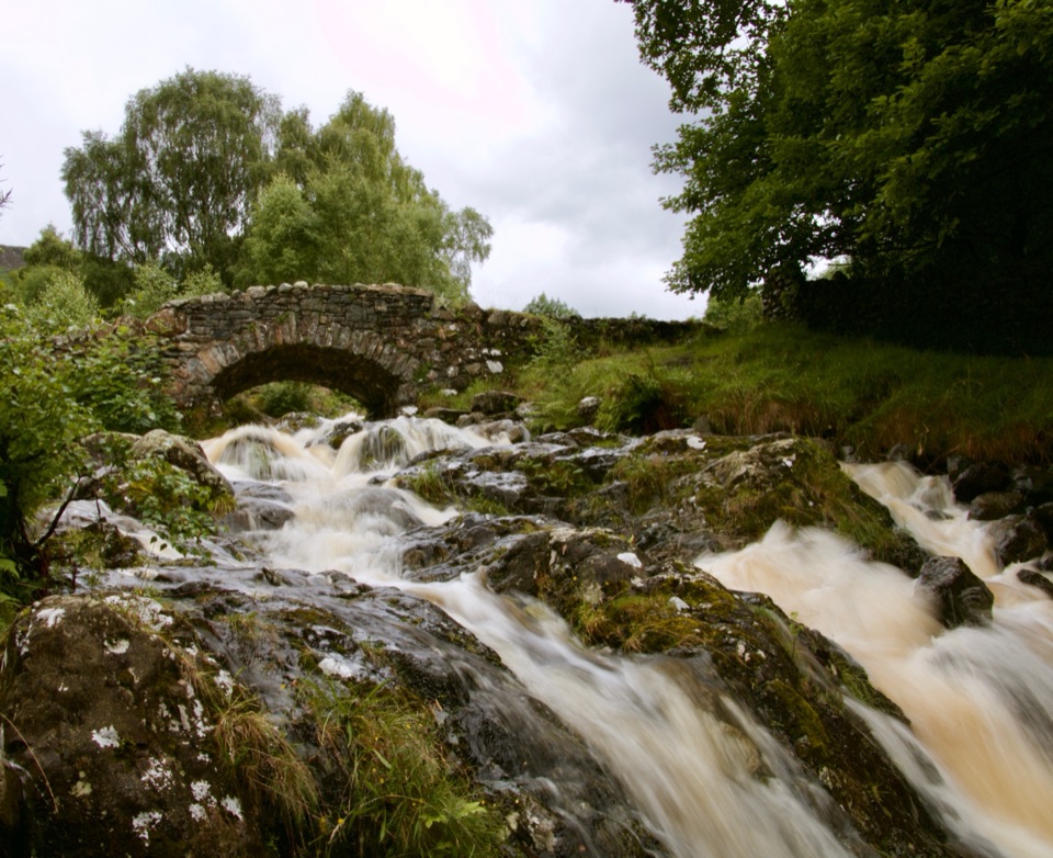 Ashness Bridge in Lake District National Park