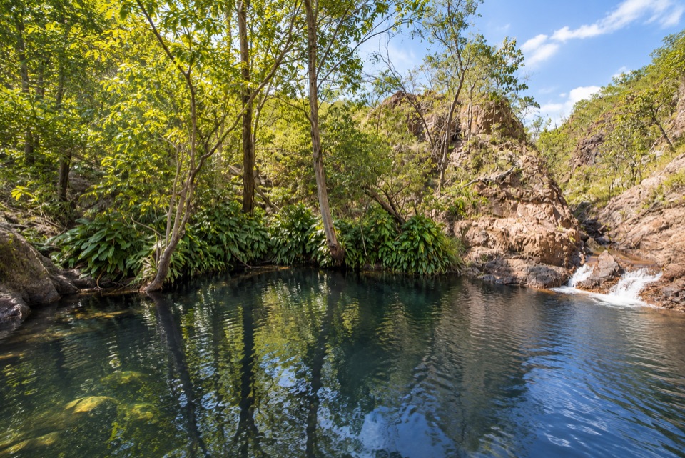 Tableland Creek (Sybel Springs) in Litchfield National Park