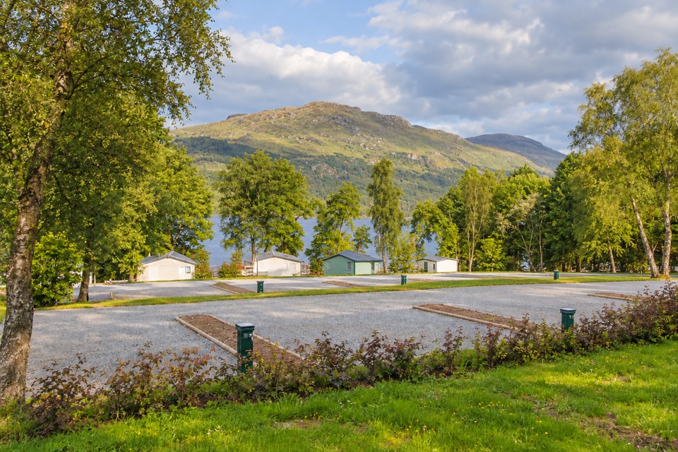 Loch Lomond Holiday Park in Loch Lomond & The Trossachs National Park