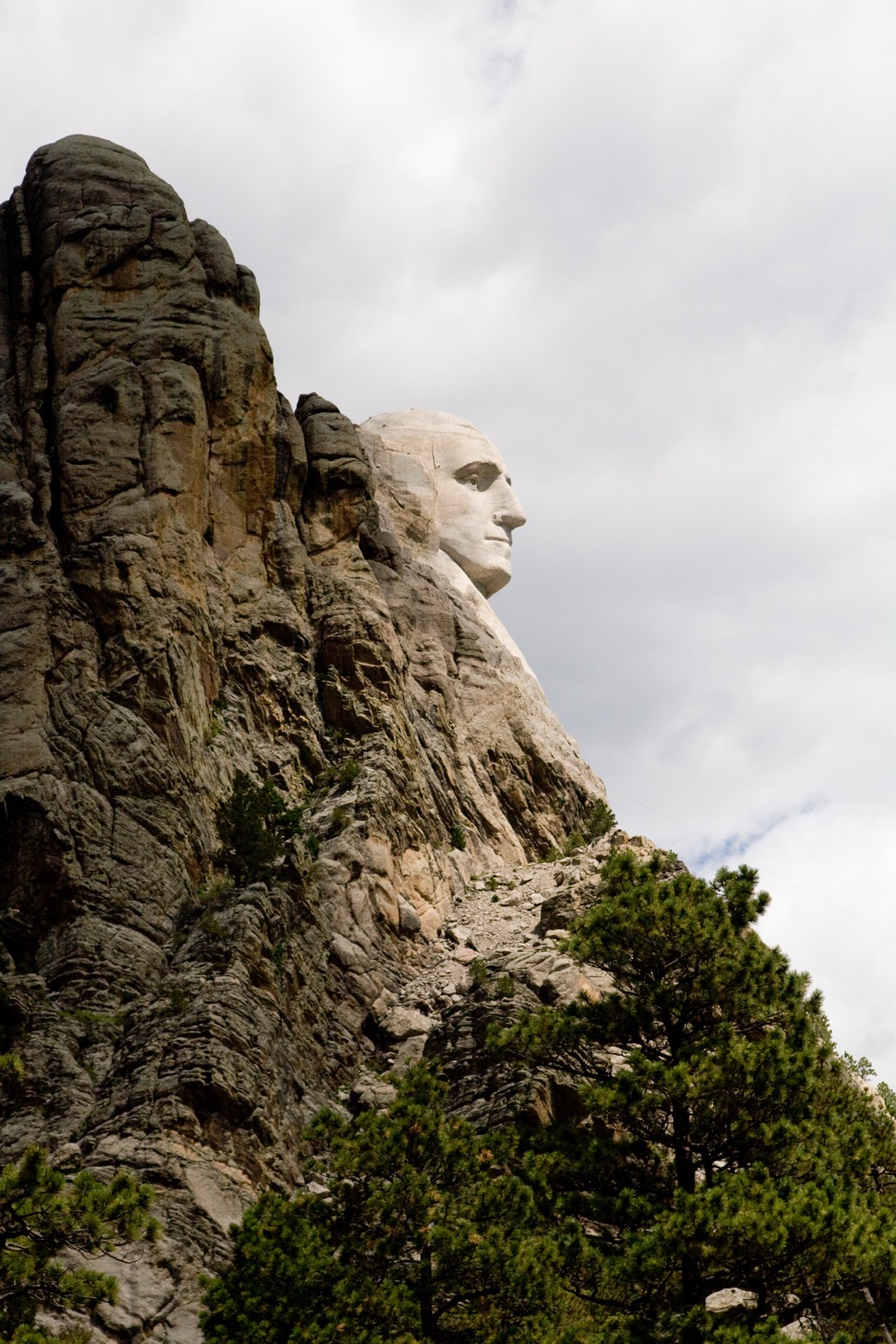 Profile View in Mount Rushmore National Memorial