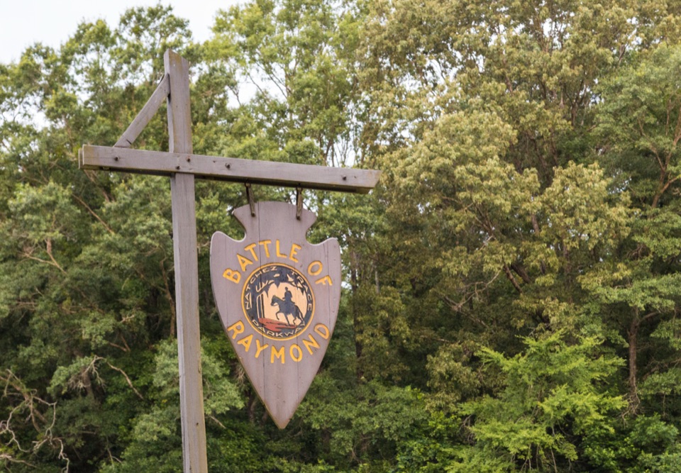 Battle of Raymond in Natchez Trace Parkway