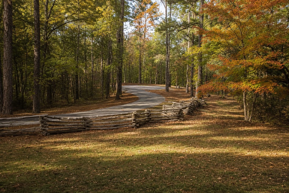 Jeff Busby Campground in Natchez Trace Parkway