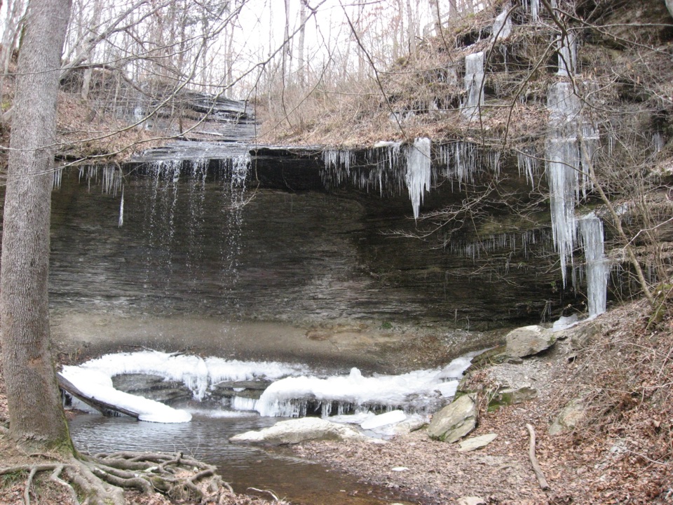Fall Hollow Waterfall in Natchez Trace Parkway
