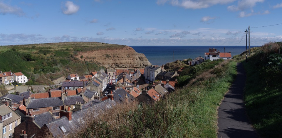 Staithes in North York Moors National Park