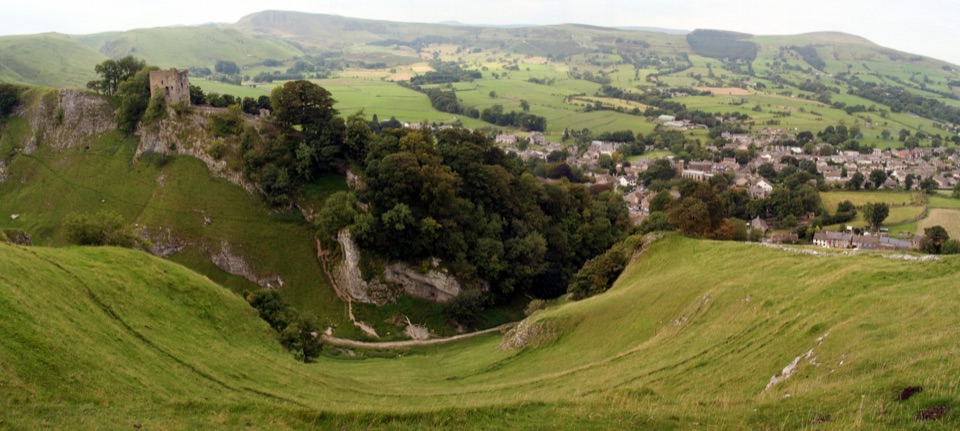 Castleton in Peak District National Park