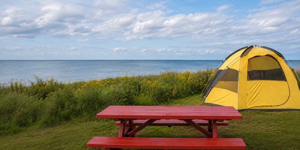 Cavendish Campground in Prince Edward Island National Park