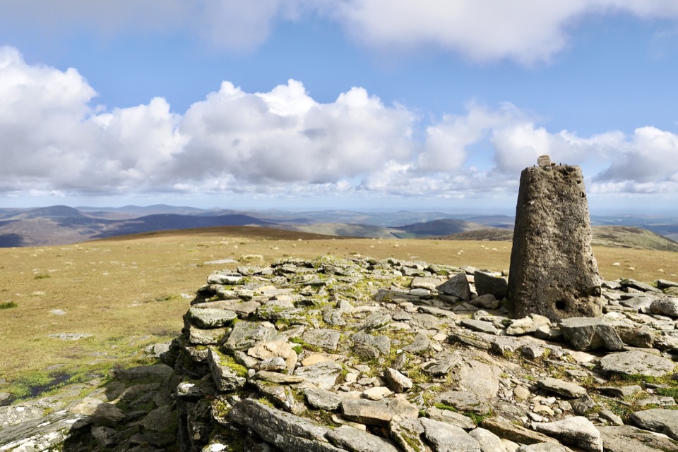 Lugnaquilla in Wicklow Mountains National Park