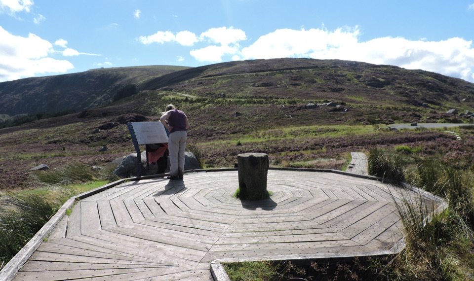 Wicklow Mountains Viewing Platform in Wicklow Mountains National Park