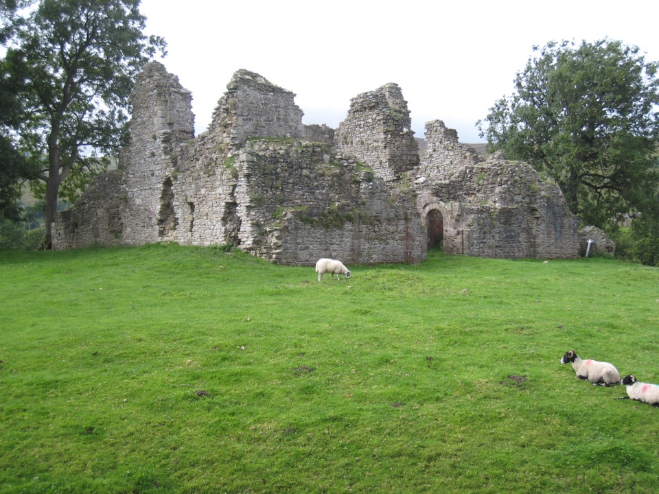 Pendragon Castle in Yorkshire Dales National Park