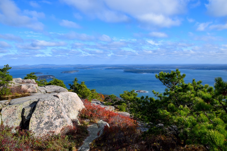 Champlain North Ridge Trail in Acadia National Park