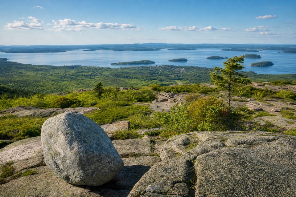 Cadillac Summit Loop Trail in Acadia National Park