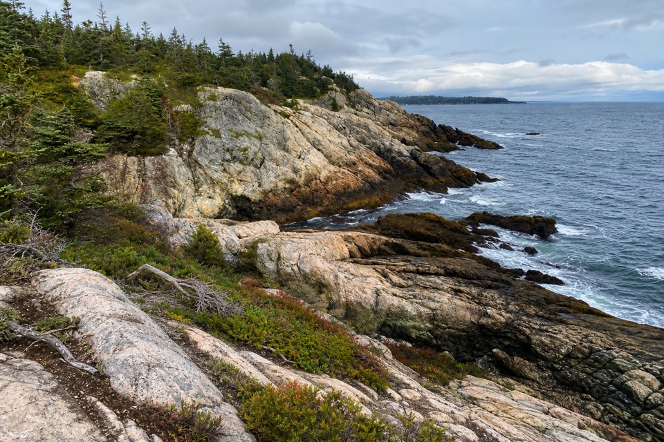 Cliff Trail in Acadia National Park