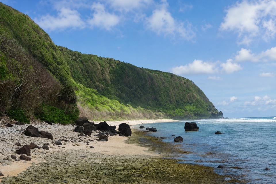 Oge Beach Trail in American Samoa National Park