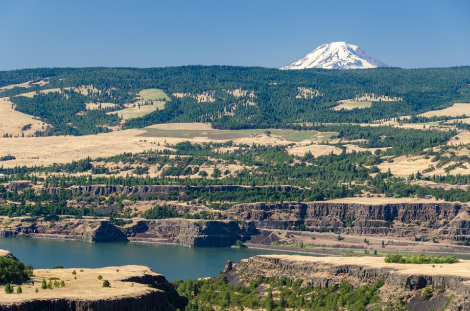 Tom McCall Point Trail in Columbia River Gorge National Scenic Area