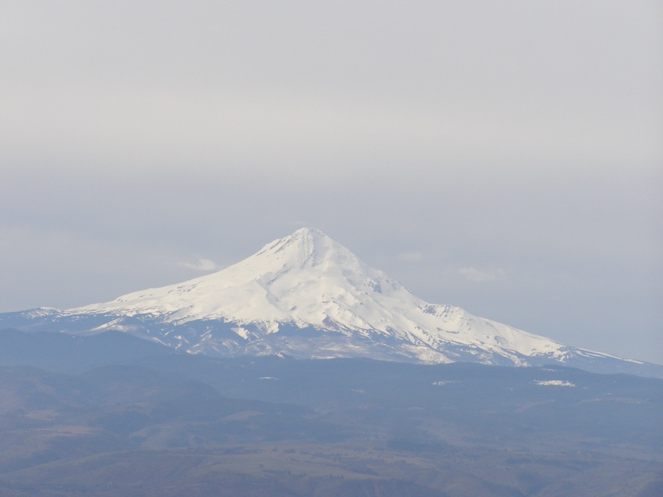 Stacker Butte Trail in Columbia River Gorge National Scenic Area